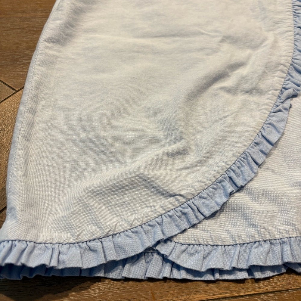 J. Crew Asymmetrical Light Blue Skirt Size 2 - Picture 5 of 8
